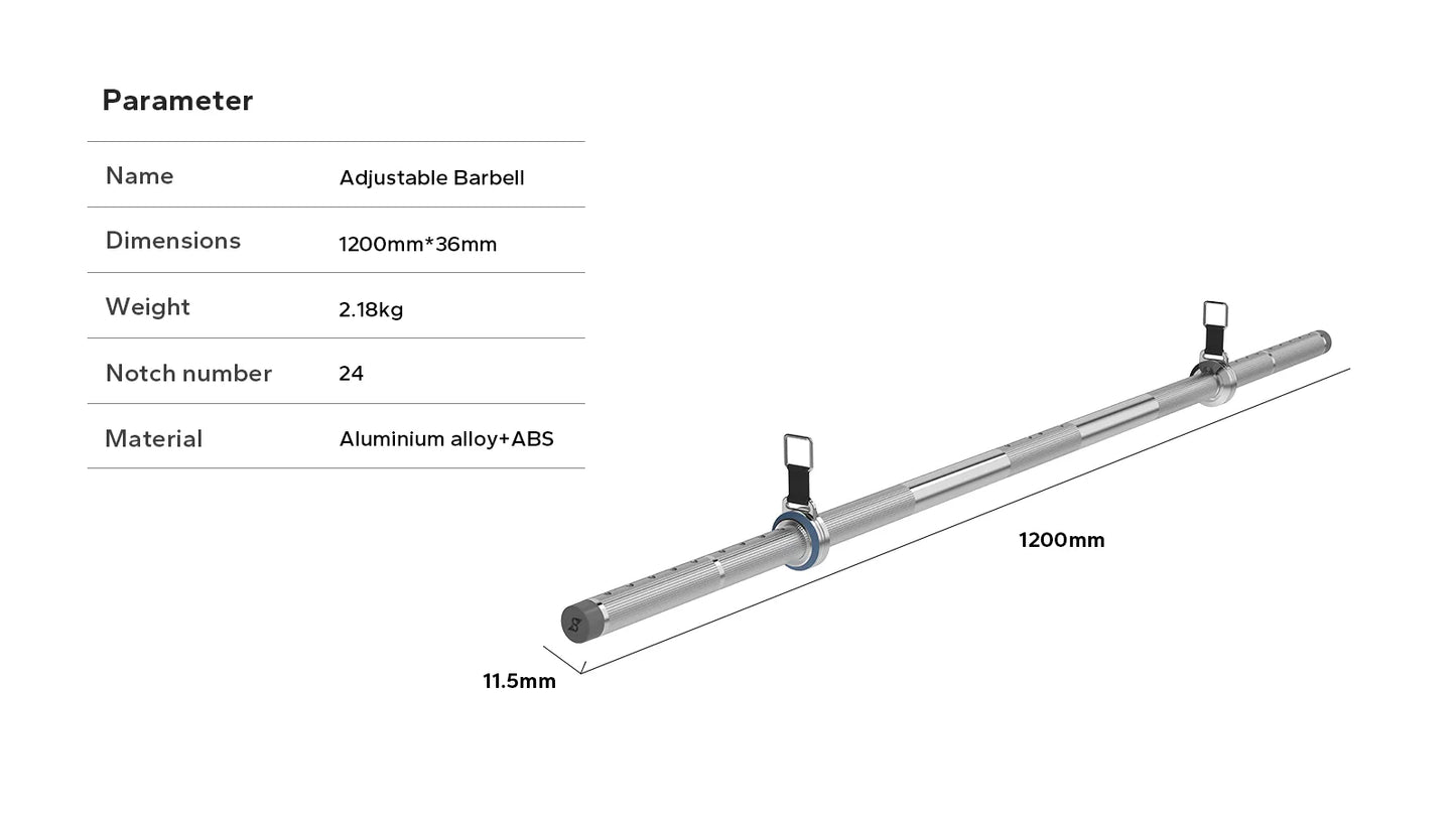 SPEEDIANCE ADJUSTABLE BARBELL